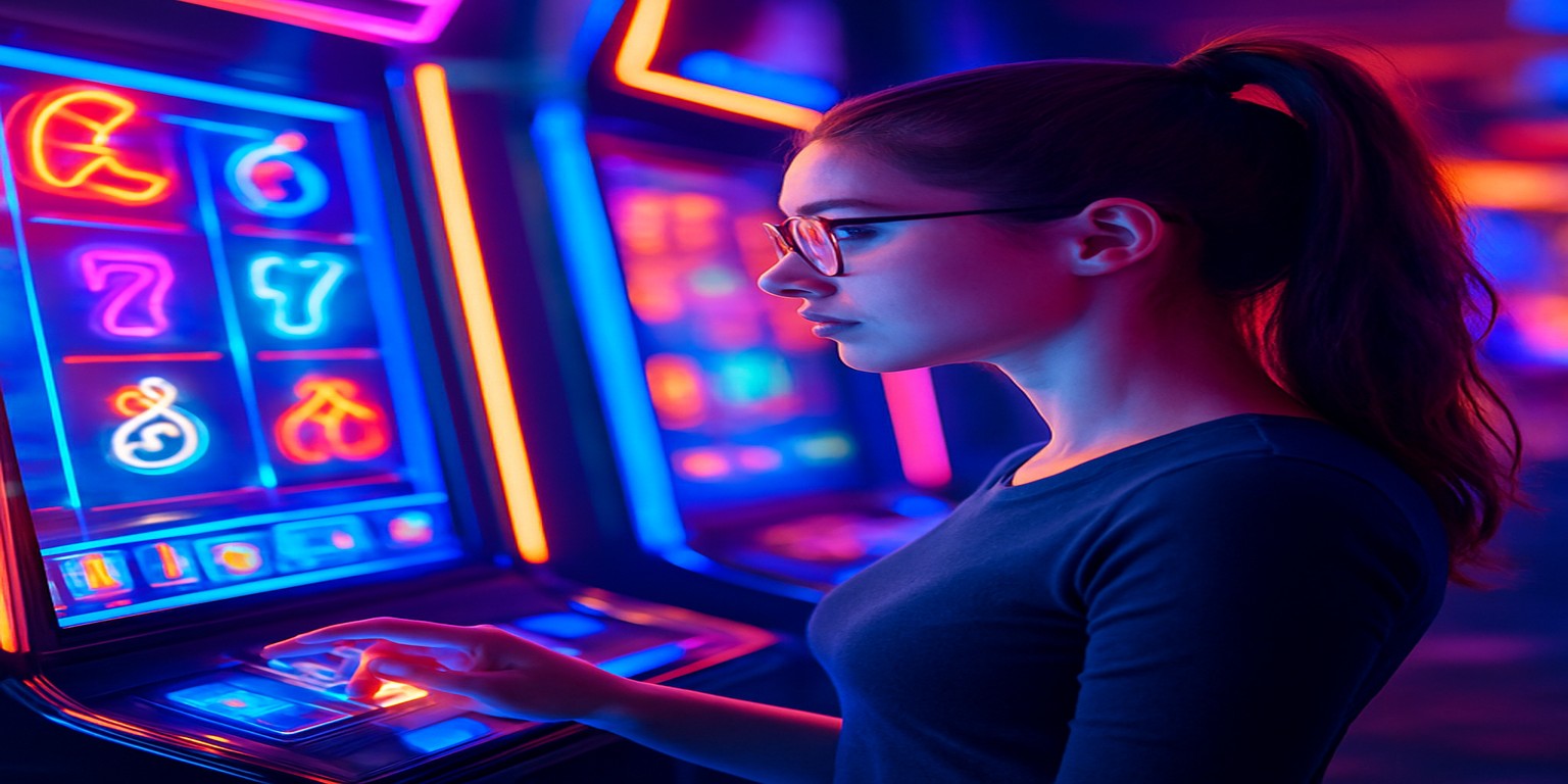 bk3-এ একজন নারী ক্রেজি টাইম খেলছেন